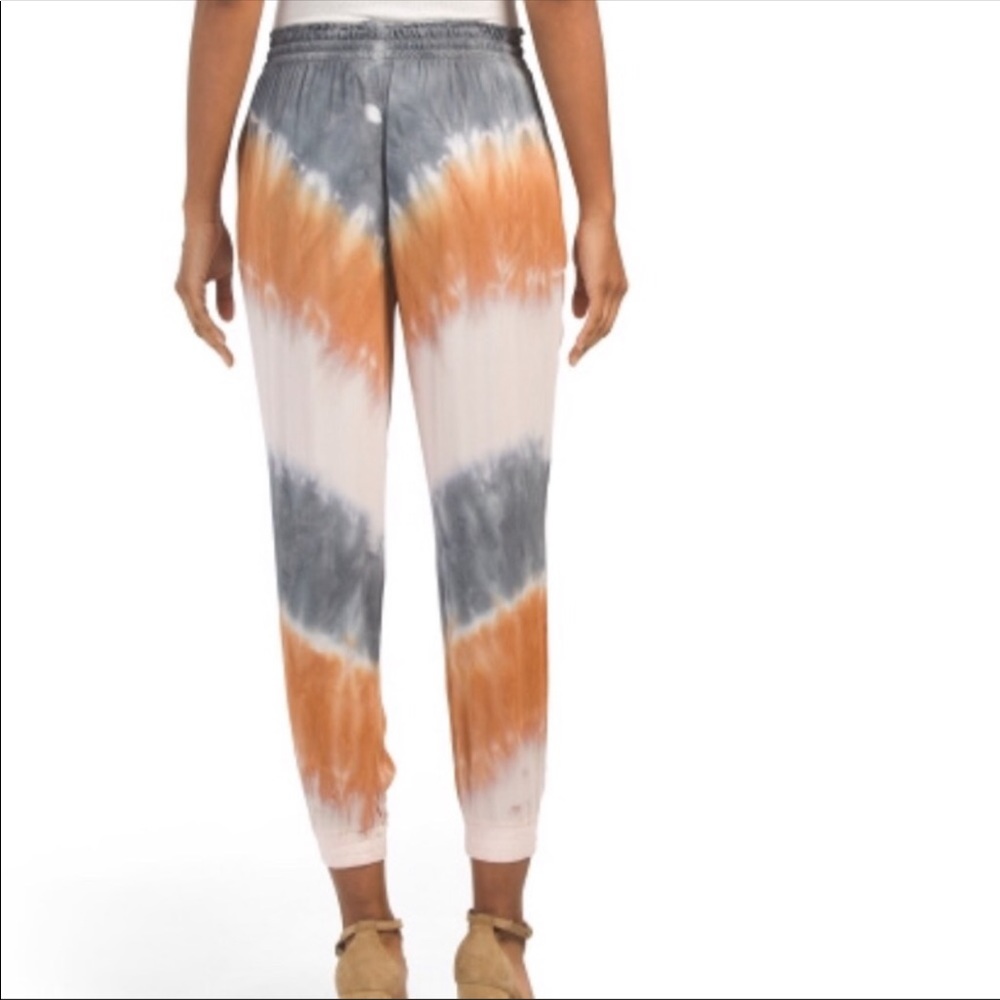 Young Fabulous & Broke Tie Dye Ombré Joggers szM - Picture 2 of 6